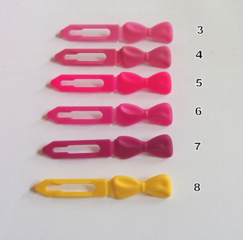 Hunde Haarspange Schleifenform 3,5cm